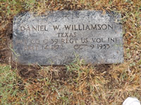 Dan Williamson's Grave